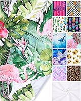 Vista 10 de LIVILAN Toalla de Playa Little Mermaid, 30" x 60" Microfibra Suave, Secado Rápido, Absorbente, Sin Arena, Ligera para Niños, Niñas, Mujeres, Ideal