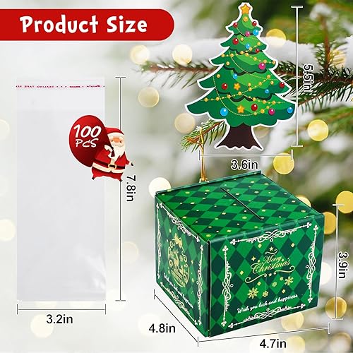 Miniatura 6 de Caja de dinero de Navidad para regalo en efectivo, soporte sorpresa para dinero en efectivo para niños y adultos, caja de dinero divertida de