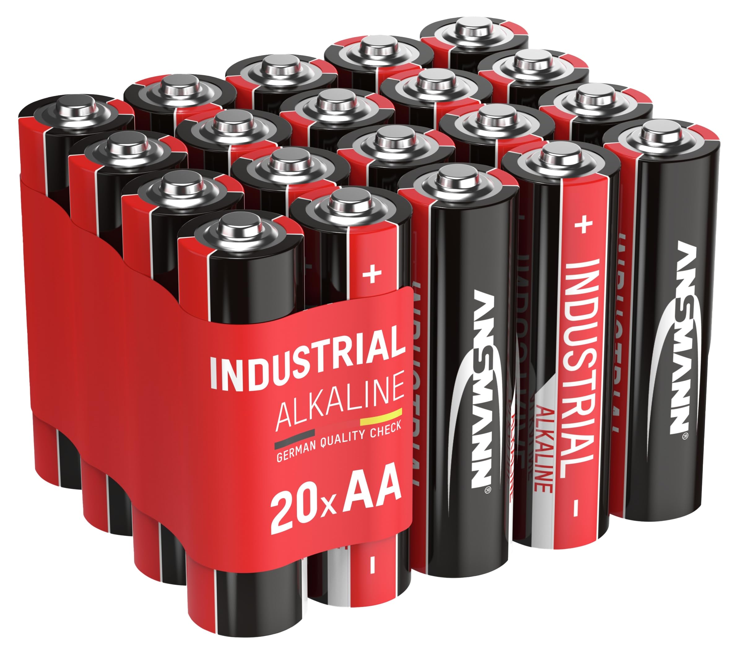 Ansmann 1502-0002 Rechargeable Alkaline, Red