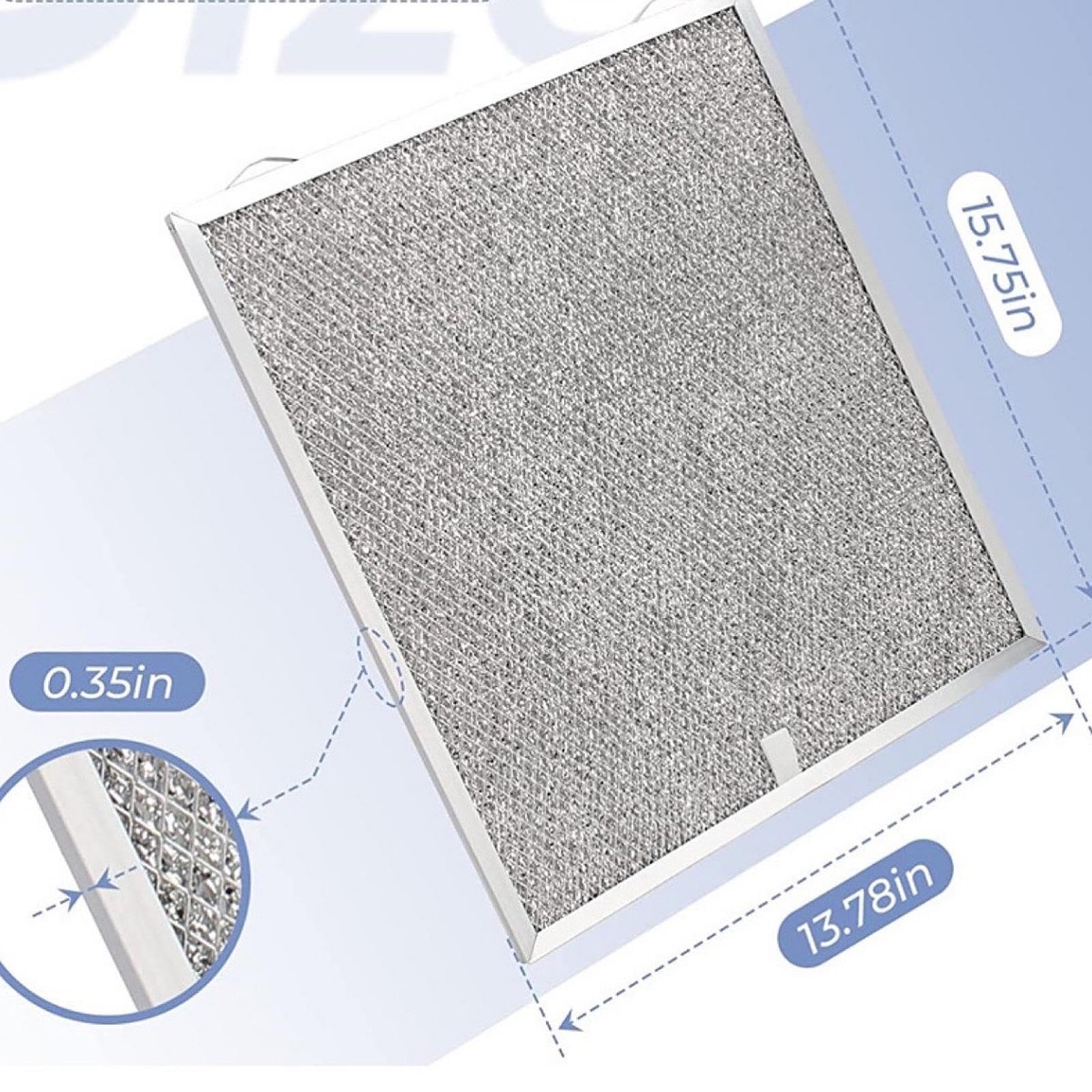 Filtro Grasso Per Cappa In Alluminio 2 Pezzi