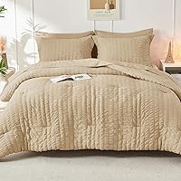 Vista 386 de HYMOKEGE - Juego de edredón tamaño king, color negro y rojo, de sirsaca, de 7 piezas, para todas las estaciones, en una bolsa, para dormitorio