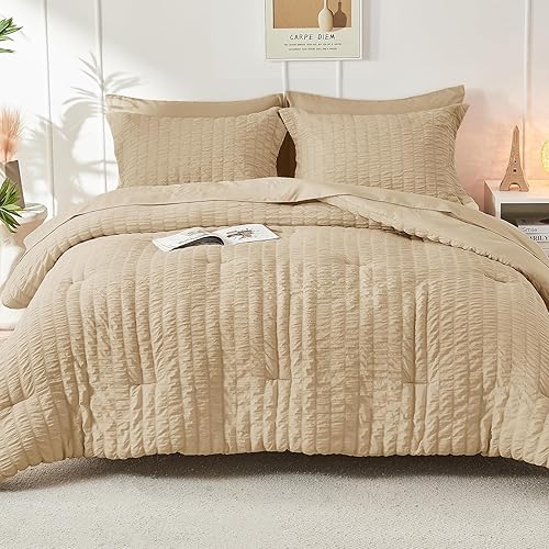 Miniatura 386 de HYMOKEGE - Juego de edredón tamaño king, color negro y rojo, de sirsaca, de 7 piezas, para todas las estaciones, en una bolsa, para dormitorio