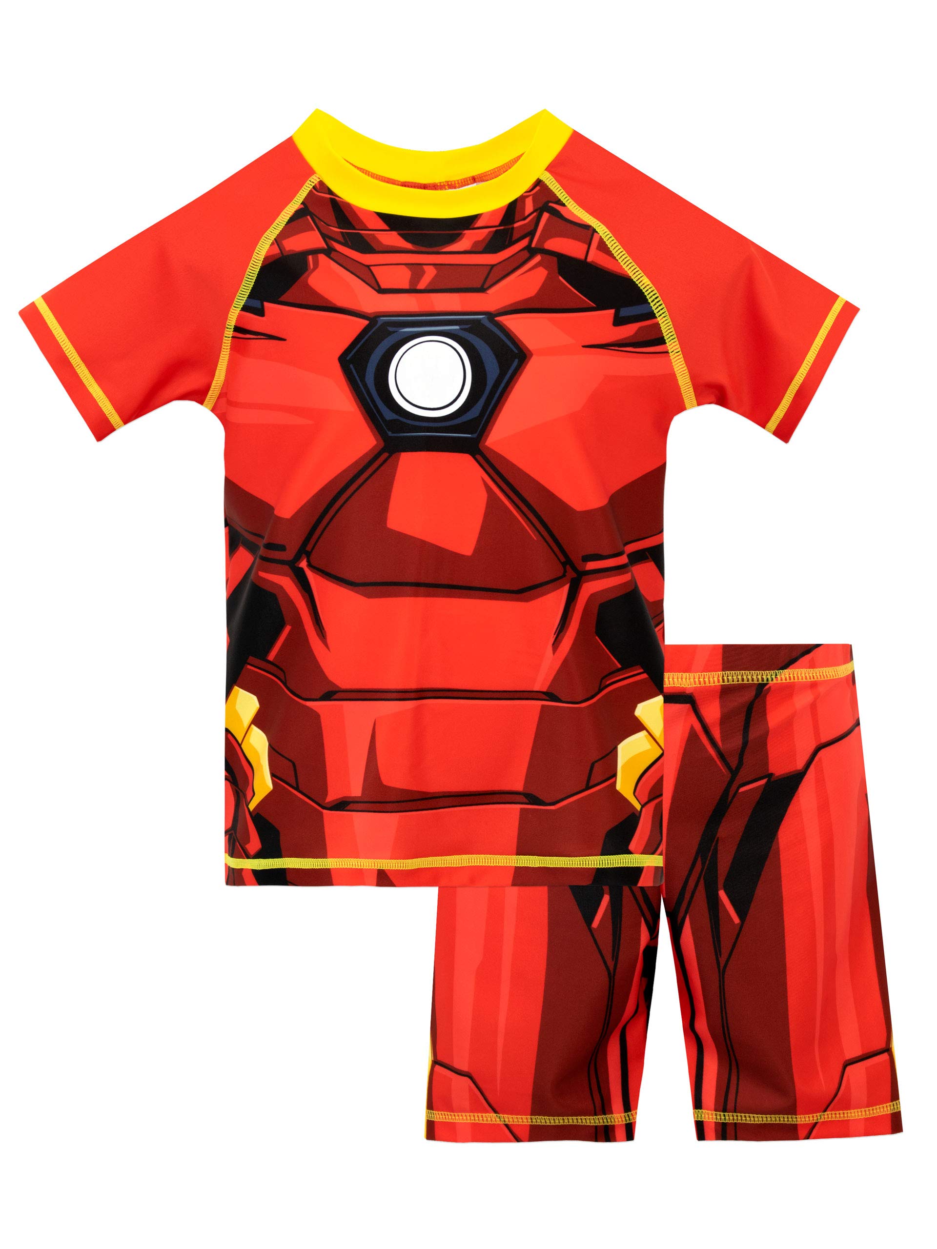 Marvel Boys Iron Man Swim Set Multicoloured Age 7 to 8 Years