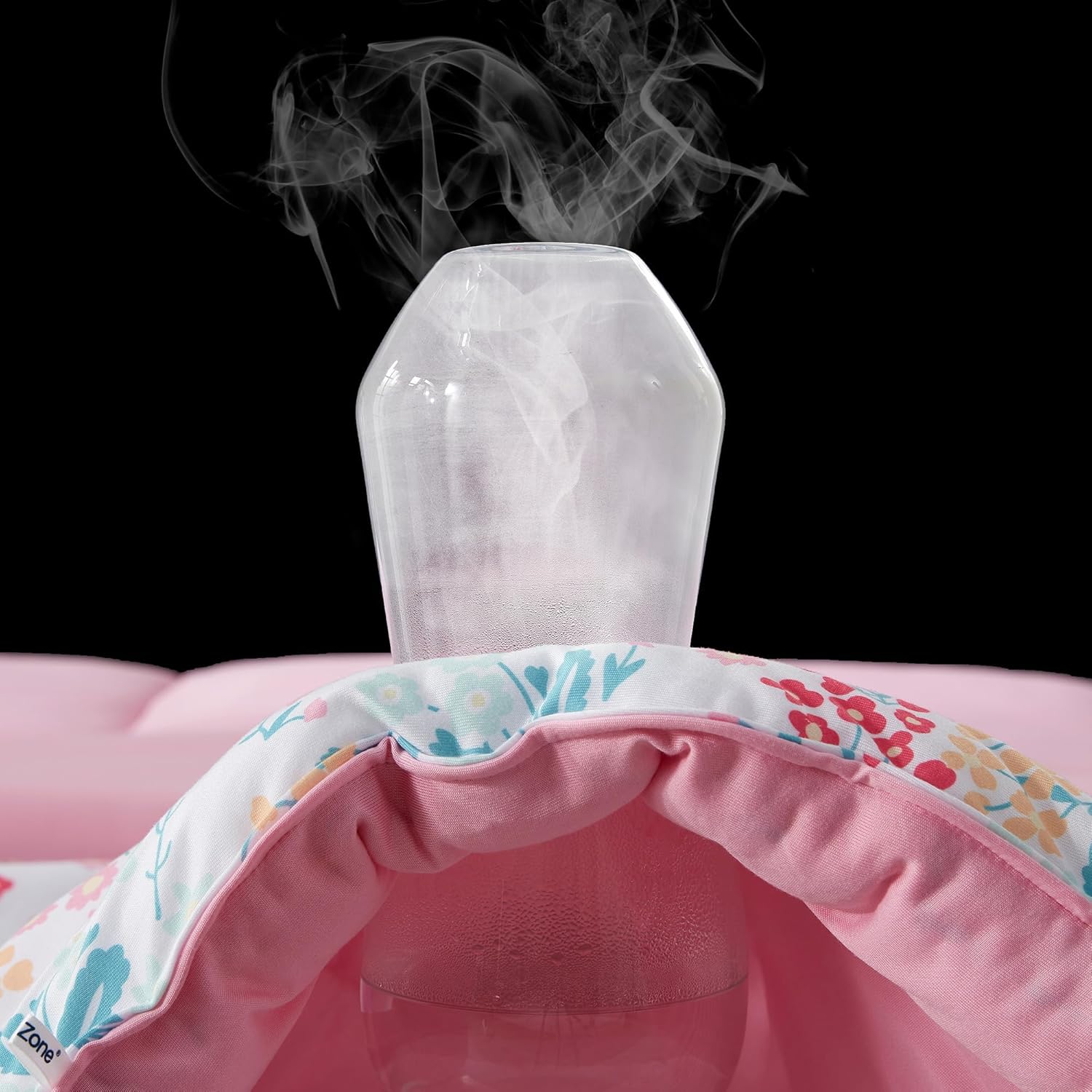 SLEEP ZONE Full Size Comforter Set, Breathable Jersey Knit Soft Duvet Insert Set 3 Pieces Flower Leaves Pattern Bedding Sets for Bedroom All Season, Flower Leaves - Image 4