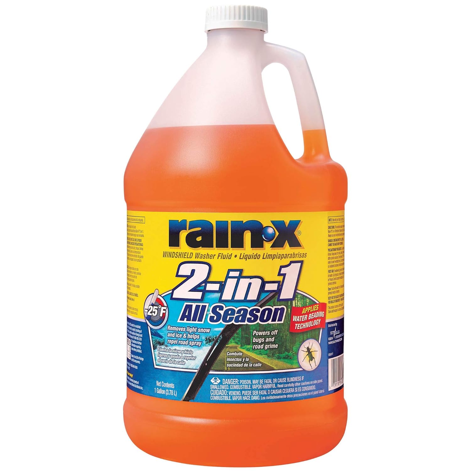 Rain-X 2-in-1 All Season (-25°F) Windshield Washer Fluid