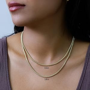 Amazon.com: Nuragold 10k Real Yellow Gold Franco Square 2.5 Amazon.com: Nuragold 10k Real Yellow Gold Franco Square 2.5