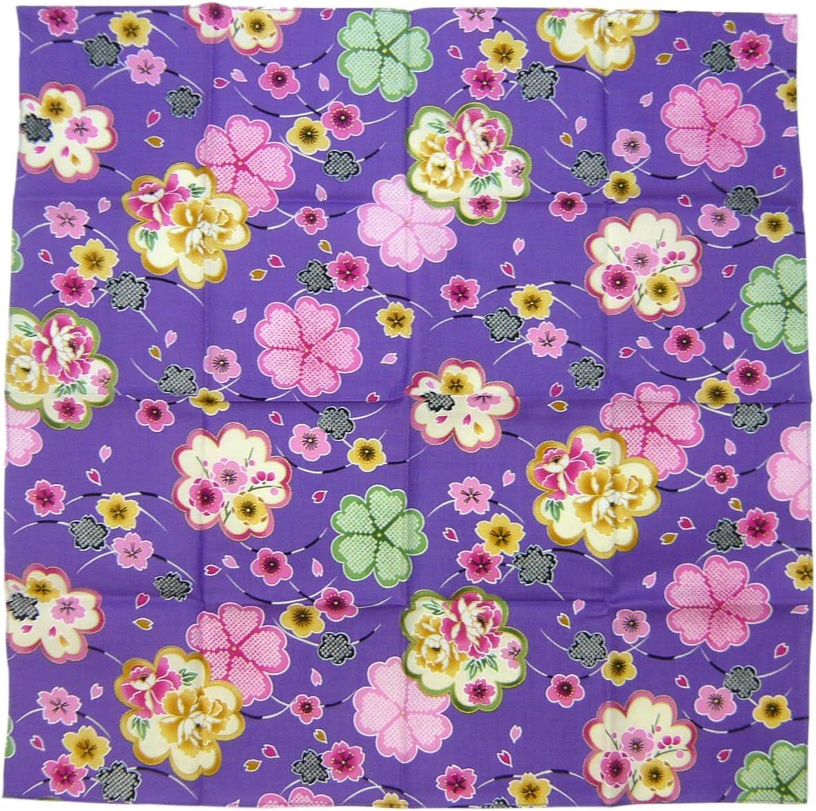 Women's Japanese Traditional Pattern Large Handkerchief