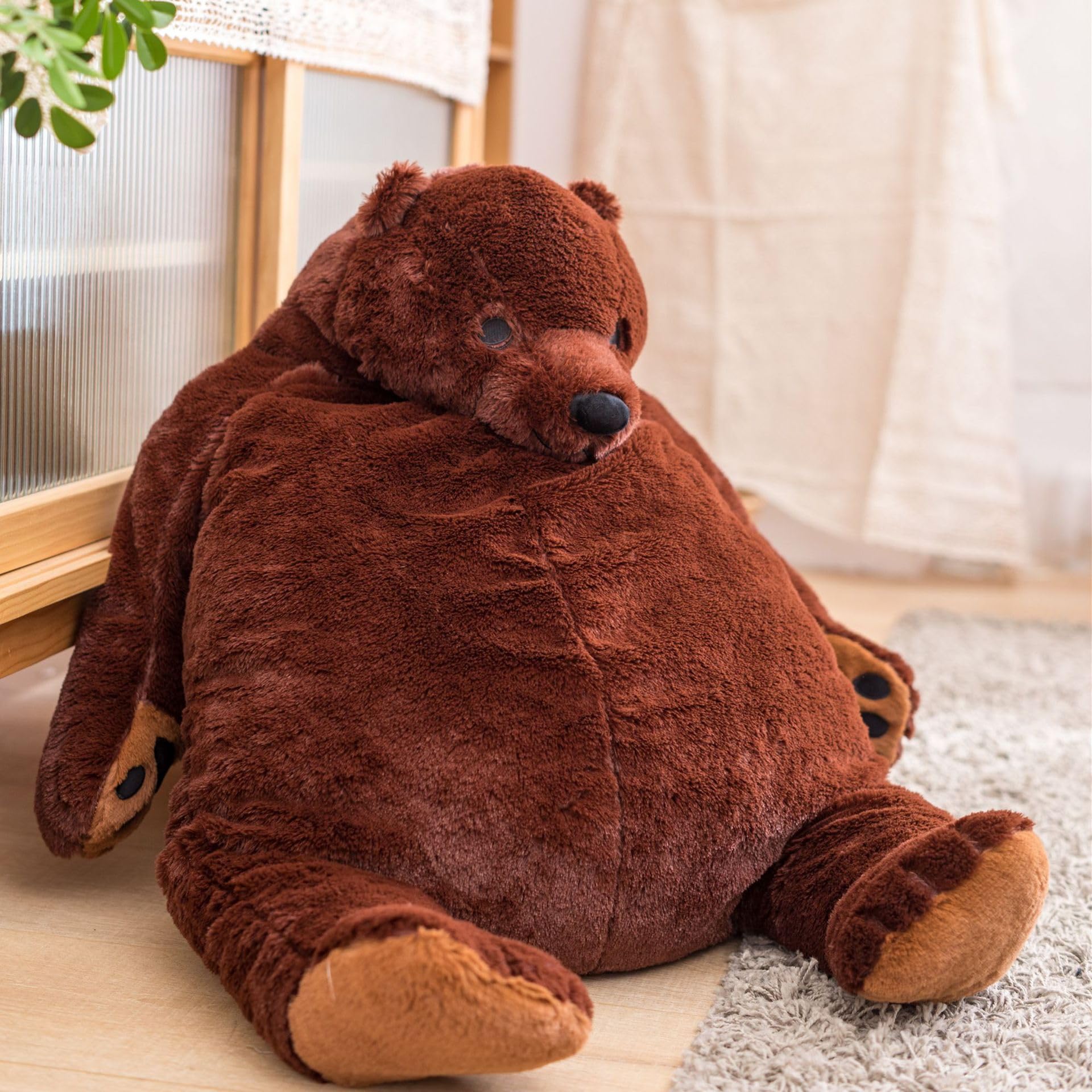Preferred Teddy Bear Big Teddy Bear Pillow 80CM Bears Plush Stuffed Toy