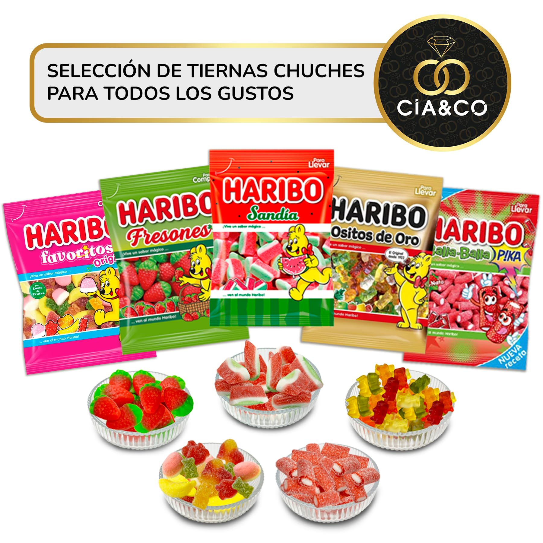 Lote envuelto para Regalo con Kinder Joy +25 Chocolates Kinder y 450 grs de Chuches sin Gluten. Con Tarjeta Dedicada Personalizada, Kinder Bueno, Toblerone, Kit Kat (TOP KINDER)