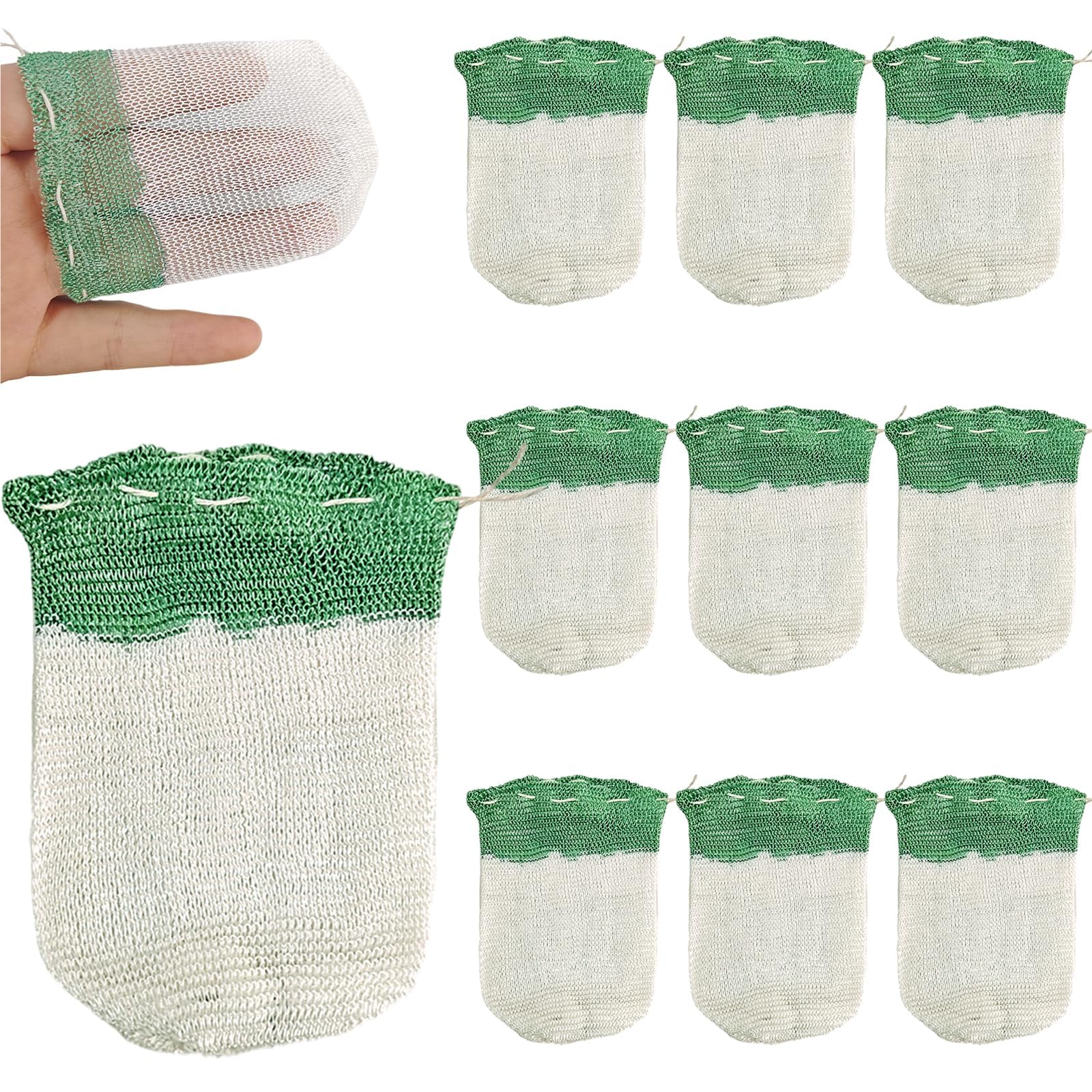 10Pcs Camping Accessories, Green U-Shape Lantern Mantles for Outdoor Camping Equipment, Reliable Lighting Solution for Outdoor Light and Lamp Mantles Replacement-image-6