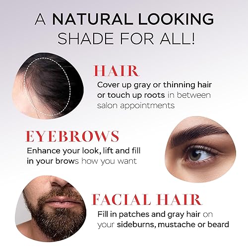 Miniatura 6 de Got Roots - Polvo temporal rubio claro para adelgazamiento del cabello y cobertura gris para retoque, relleno de cejas y línea capilar - Polvo de