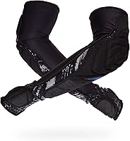 Vista 4 de VIRTUE Breakout - Almohadillas protectoras para codos y antebrazos, ligeras, multideportivas, con forro de manga de compresión que absorbe