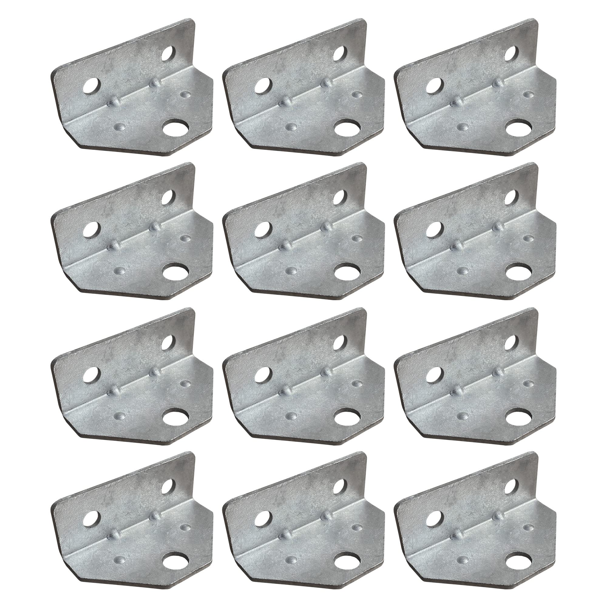 Support pivotant réglable remorque pour stabiliser vos pontons sans effort en lot de 12