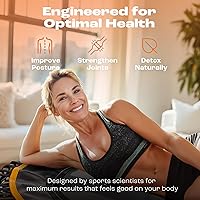 Vista 5 de MXL FIT Bounce PRO Bungee Rebounder - Premium Indoor Mini Trampoline for Adults, Silent Low-Impact Bounce, Half-Folding with Foldable Steel Legs &