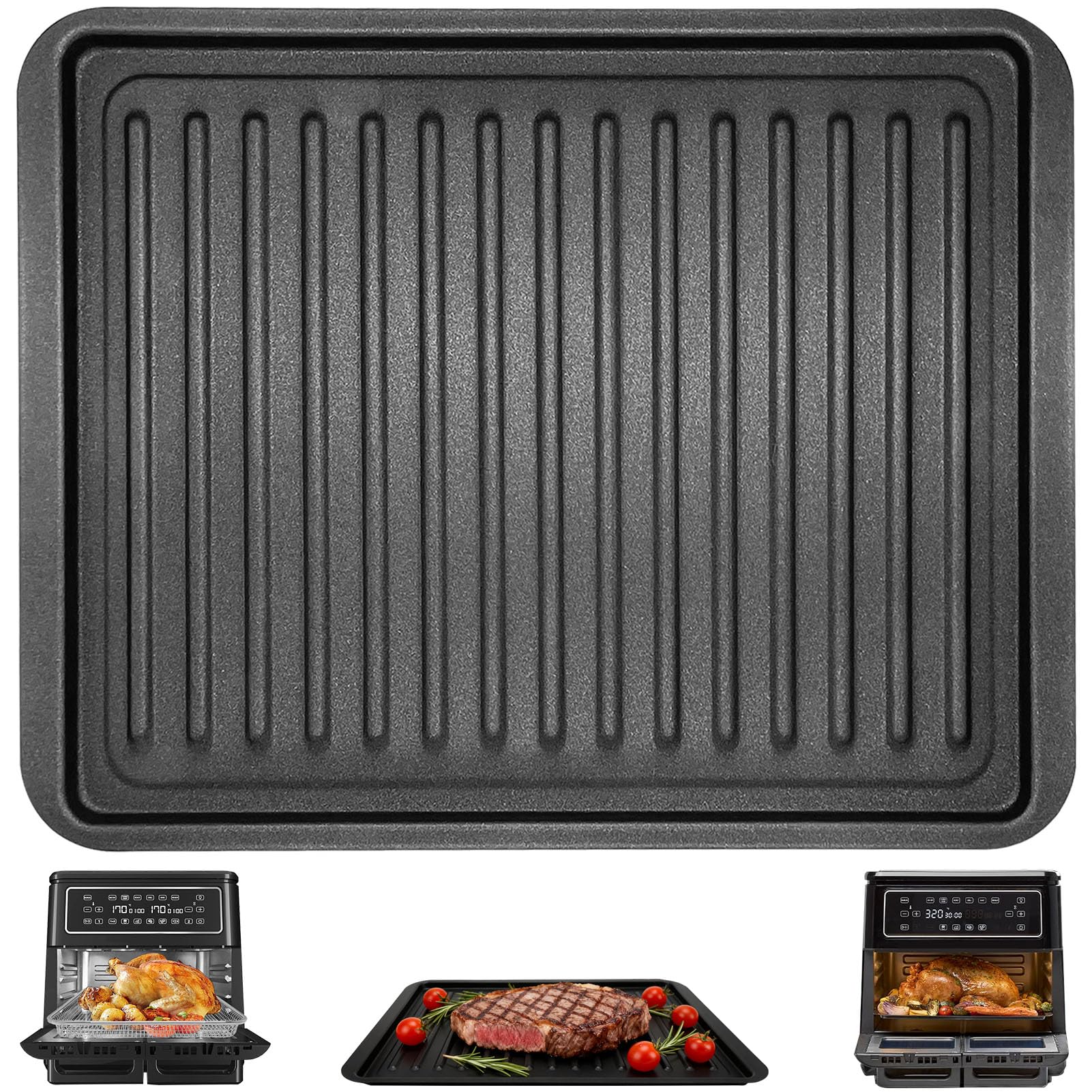 Pièces de rechange Breville Halo Flexi Air Fryer plaque grille 30,5 x 24,4 cm