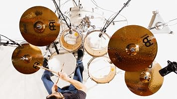 Meinl Cymbals CC-141620+18 Classics Custom Bonus Pack Cymbal Box Set with 18 Crash