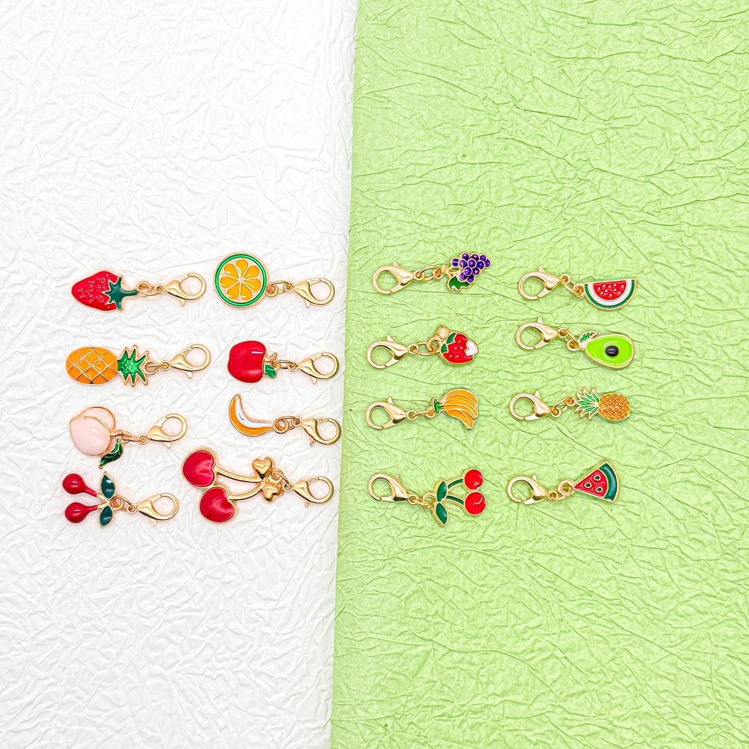 Shoe Charms for Sneakers, 16 Pcs Fruit Shoelace Charm with Clasp, Sneaker Charms Decoration Shoe Lace Accessories