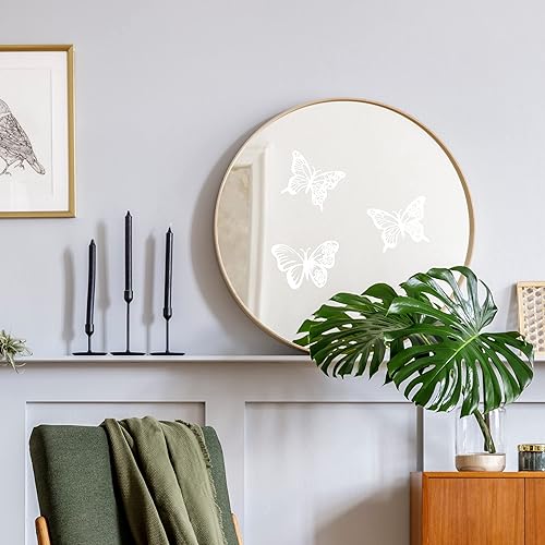 Miniatura 2 de Calcomanías de vinilo para espejos, paredes, puertas, ventanas, fáciles de aplicar y quitar, para cuarto de bebé, sala de estar, cuarto de bebé,