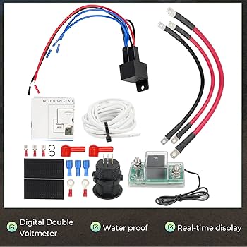 Amazon.com: Edicapo 12V UTV Dual Battery Isolator Connect