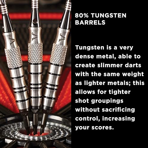 Miniatura 5 de Viper Grim Reaper - Dardos de punta suave de tungsteno 80% con estuche de almacenamientoviaje