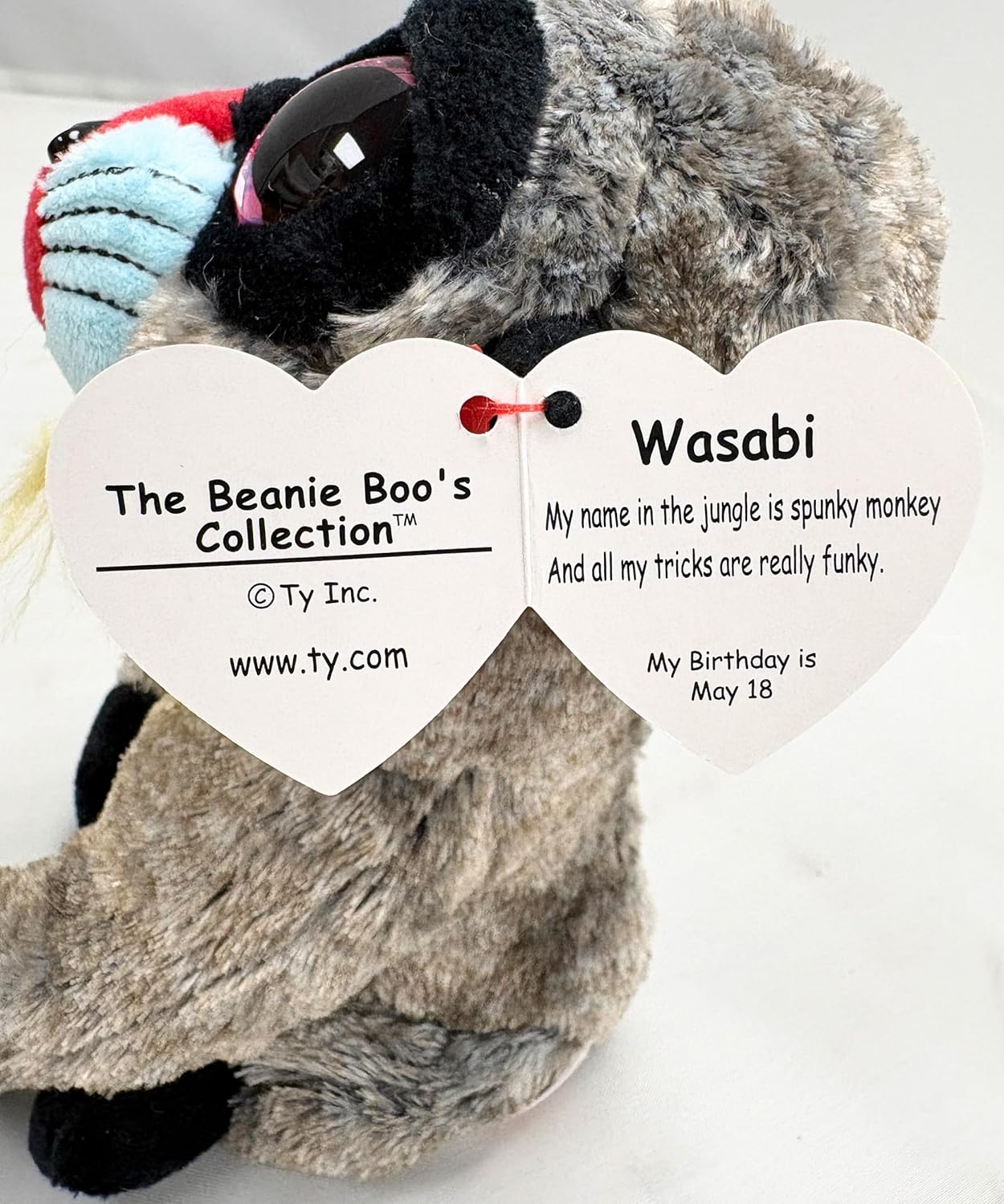 Ty Beanie Boos Wasabi - Baboon reg