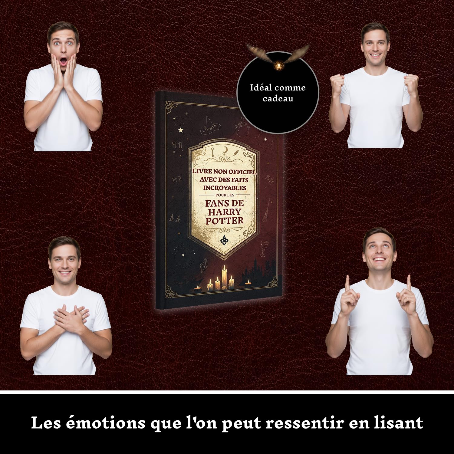 Faits incroyables pour les fans de Harry Potter – La collection non officielle : encyclopédie des connaissances secrètes sur le sorcier le plus célèbre