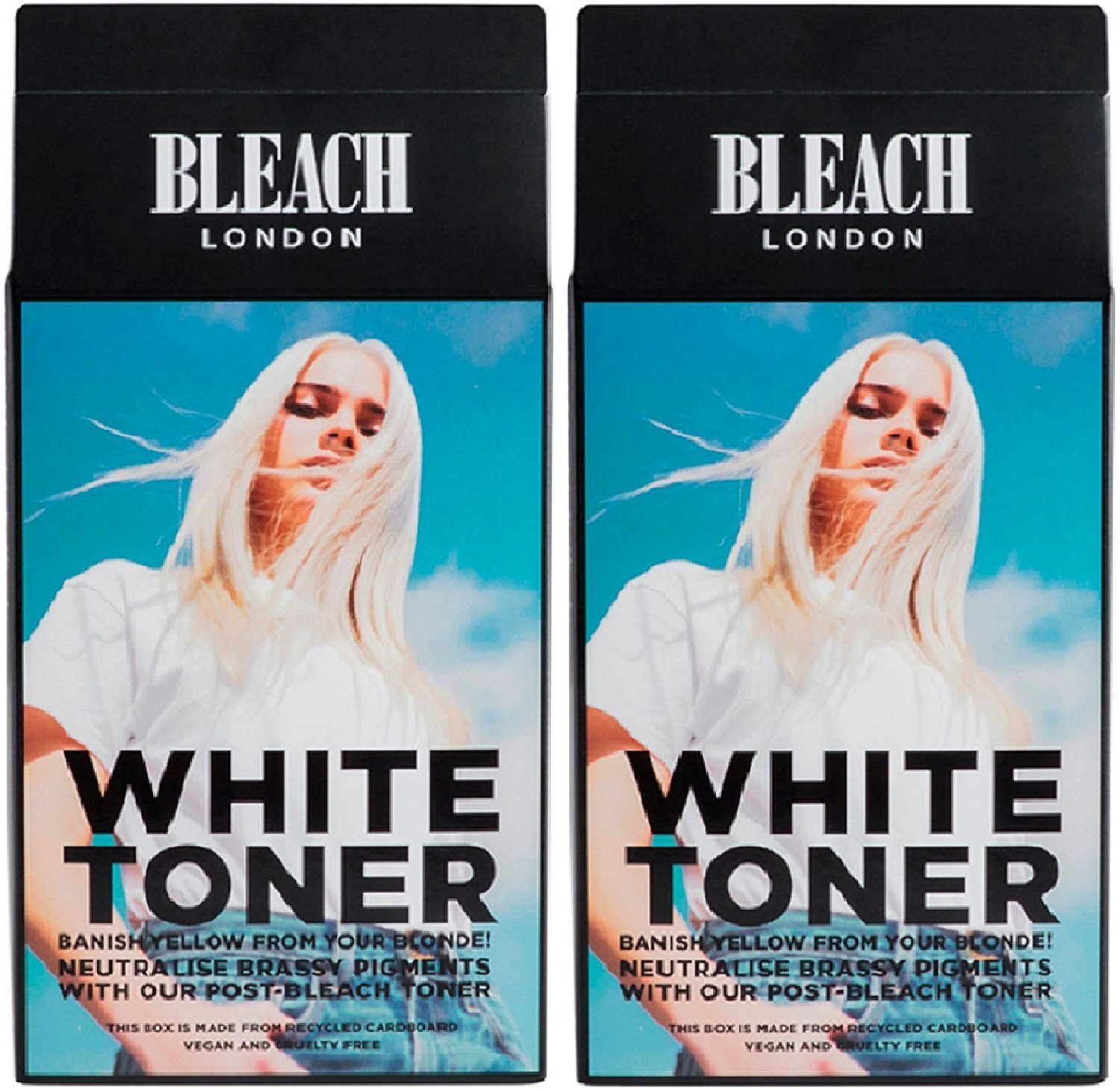 Bleach London weißes Toner-Kit, 2er-Pack