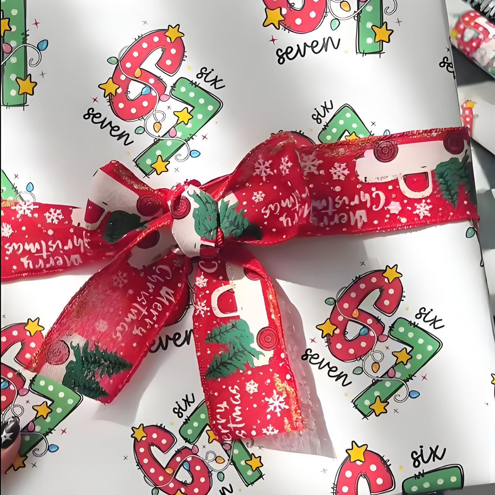 Funny 67 Edition Wrapping Paper – Meme Gift Wrap For Christmas, Secret - View #8