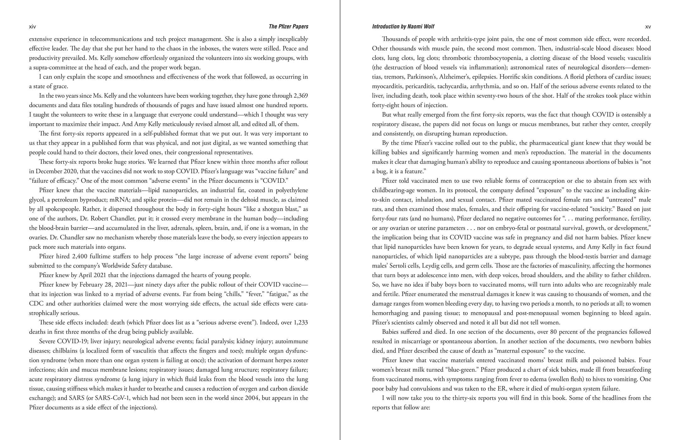The Pfizer Papers: Pfizer's Crimes Against Humanity