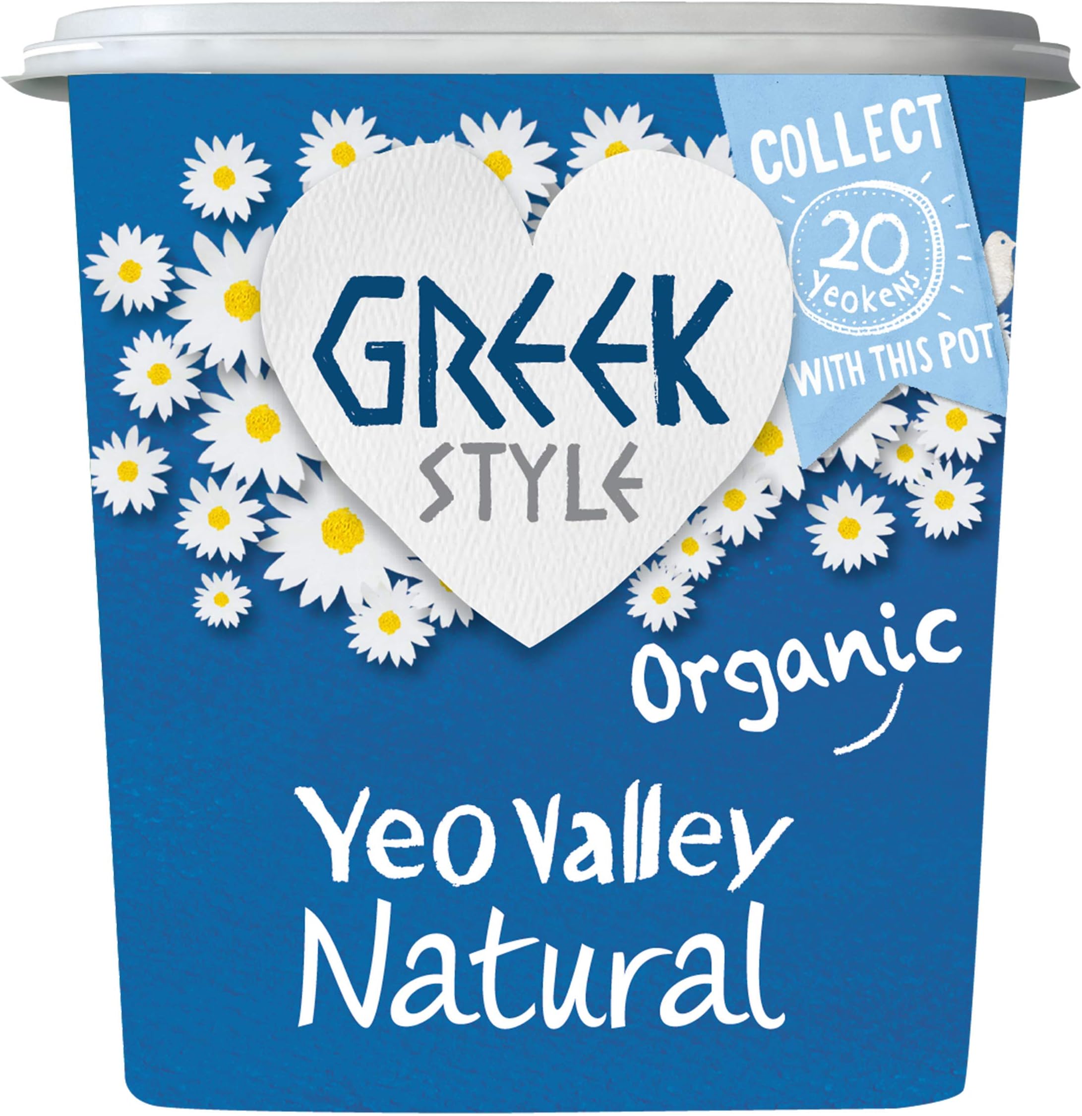Yeo Valley Greek Style Natural Yoghurt, 950g