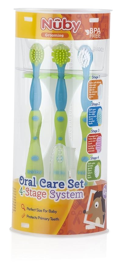 Nuby 4 stage toothbrush Clearance