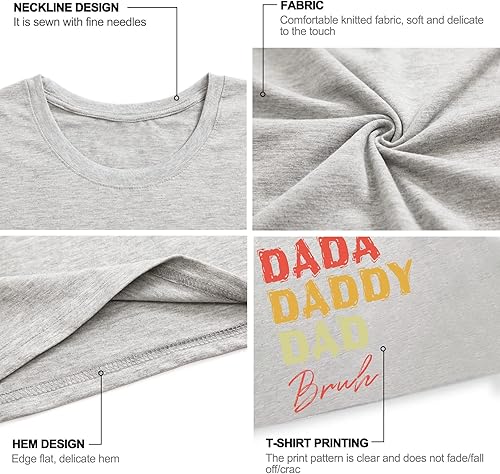 Miniatura 4 de Regalos para papá, regalos navideños personalizados para papá de hija e hijo, camisassudaderas personalizadas con fotos