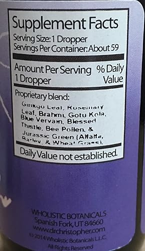 Miniatura 2 de Dr. Christopher's Kid-e-Mem Extracto 2 oz.