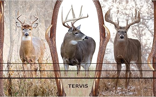 Miniatura 2 de Tervis Traveler Deer Trio - Vaso aislado de triple pared mantiene las bebidas frías y calientes, 20 onzas, acero inoxidable