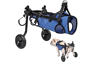 Small Dog Wheelchair for Back Legs Ensures Easy Mobility for Small Canines