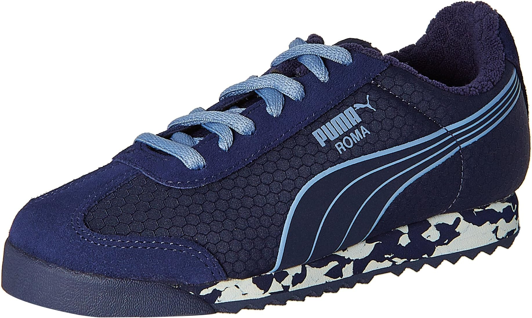 PumaMen's Roma Ms Print Leather Low Boot
