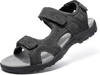 Hiking Sandals for Men Waterproof Sport Sandals Walking Comfortable Shoes Beach Water with Arch Support