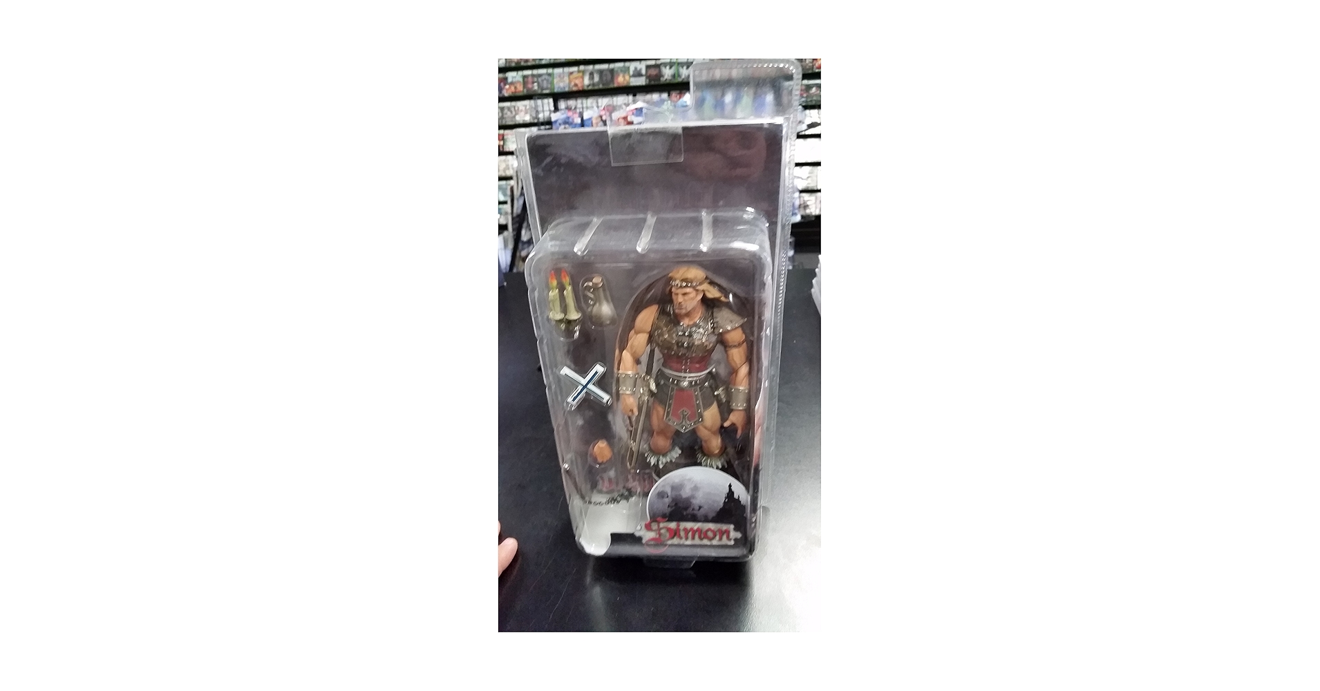 Amazon.com: Castlevania série 1 figurine Simon Belmont 18 cm