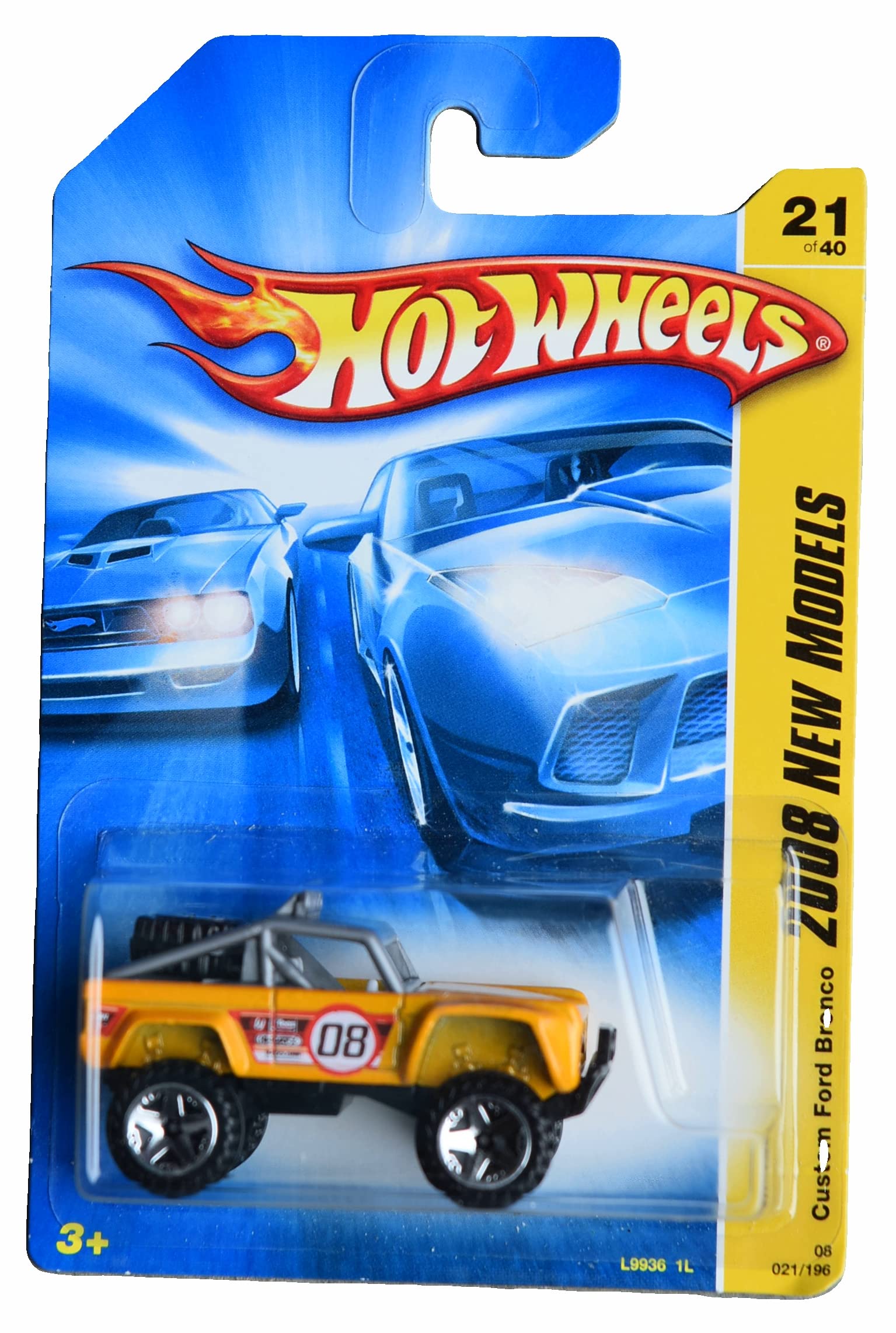 Hot Wheels Custom Ford Bronco, 2008 New Models 21/40