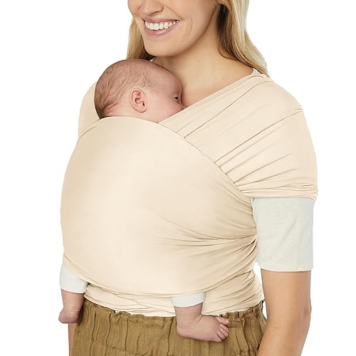 Miniatura 2 de Ergobaby Portabebés Aura de punto sostenible para recién nacidos a niños pequeños (8-25 libras), cómodo, ergonómico y ultra suave, talla única,