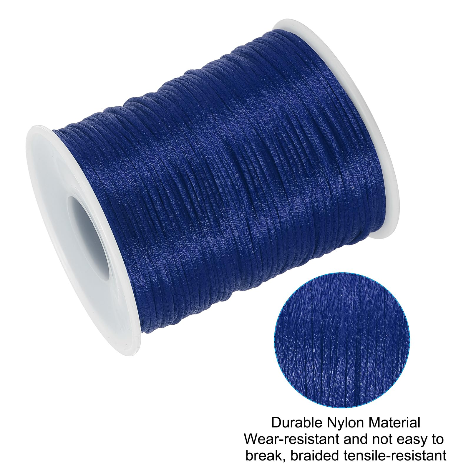 PATIKIL 1.5mm x 109 Yard Nylon Satin Cord - Image 4