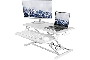 VIVO Height Adjustable Standing Desk Converter