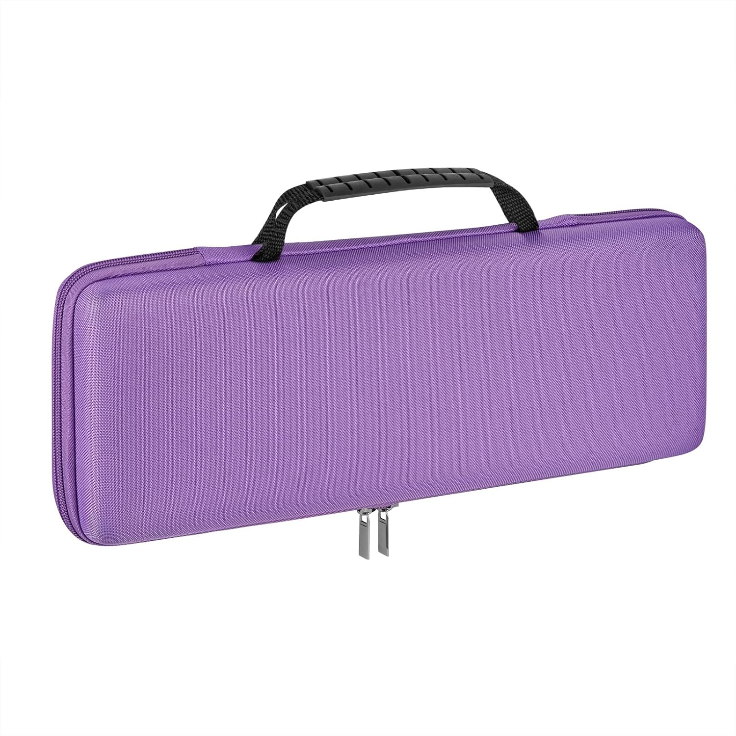 GEEKRIA Keyboard and Mouse Combo Case, Hard Shell Travel Carrying Bag for Compact 84 Key Low Profile Gaming Keyboard, Compatible with Logitech POP Keys, Nuphy Air75, LOFREE Flow84 (Purple) - Image 4