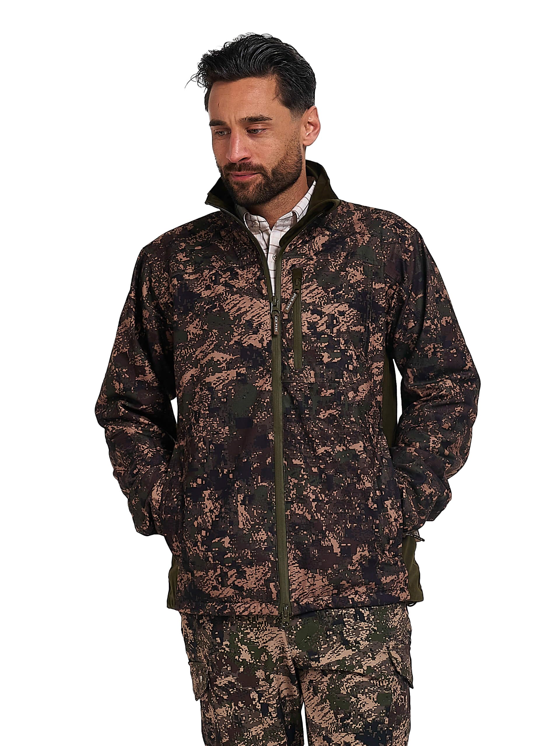 Jack Pyke Men's Digicam Weardale Field Jacket M