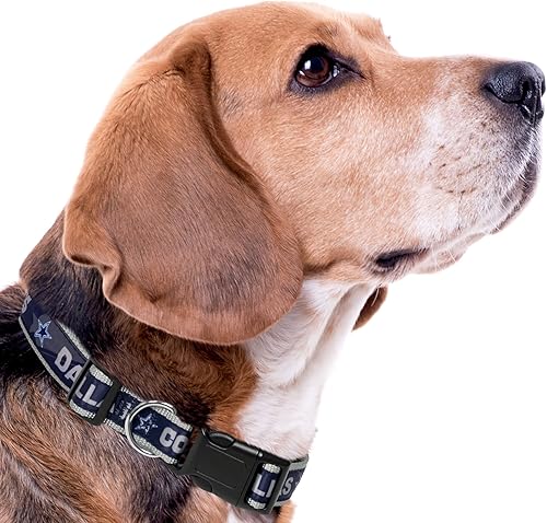 Miniatura 23 de NFL - Collar para perro de Philadelphia Eagles, collar mediano del equipo de fútbol para perros y gatos. Un collar brillante y colorido para gatos