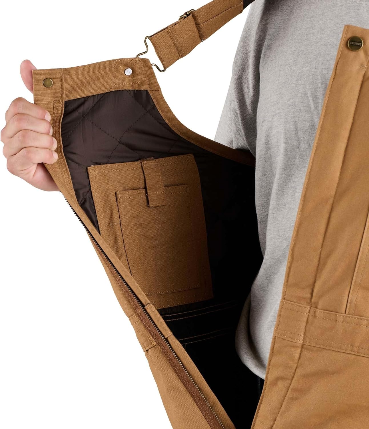 Berne Men's Heritage Insulated Duck Bib Overall - Image 3