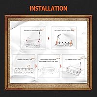 Vista 3 de Litime Bloque de distribución de energía 300A, barra de bus con postes terminales 4* M8, máx. DC 48V para automoción, marina, aplicaciones solares