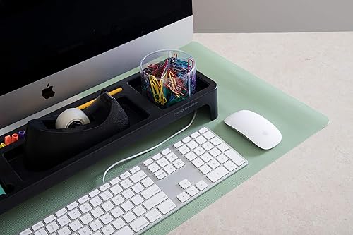 Mind Reader Alfombrilla para mouse de oficina, protector, alfombrilla antideslizante, tapete de escritorio, alfombrilla de mouse para juegos,