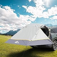 Vista 7 de Carpa Toldo para Auto SUV, UPF 50++ con Bolsa de Almacenamiento Impermeable Portátil, Resistente al Desgarro, Espacio Amplio, Buena Visión