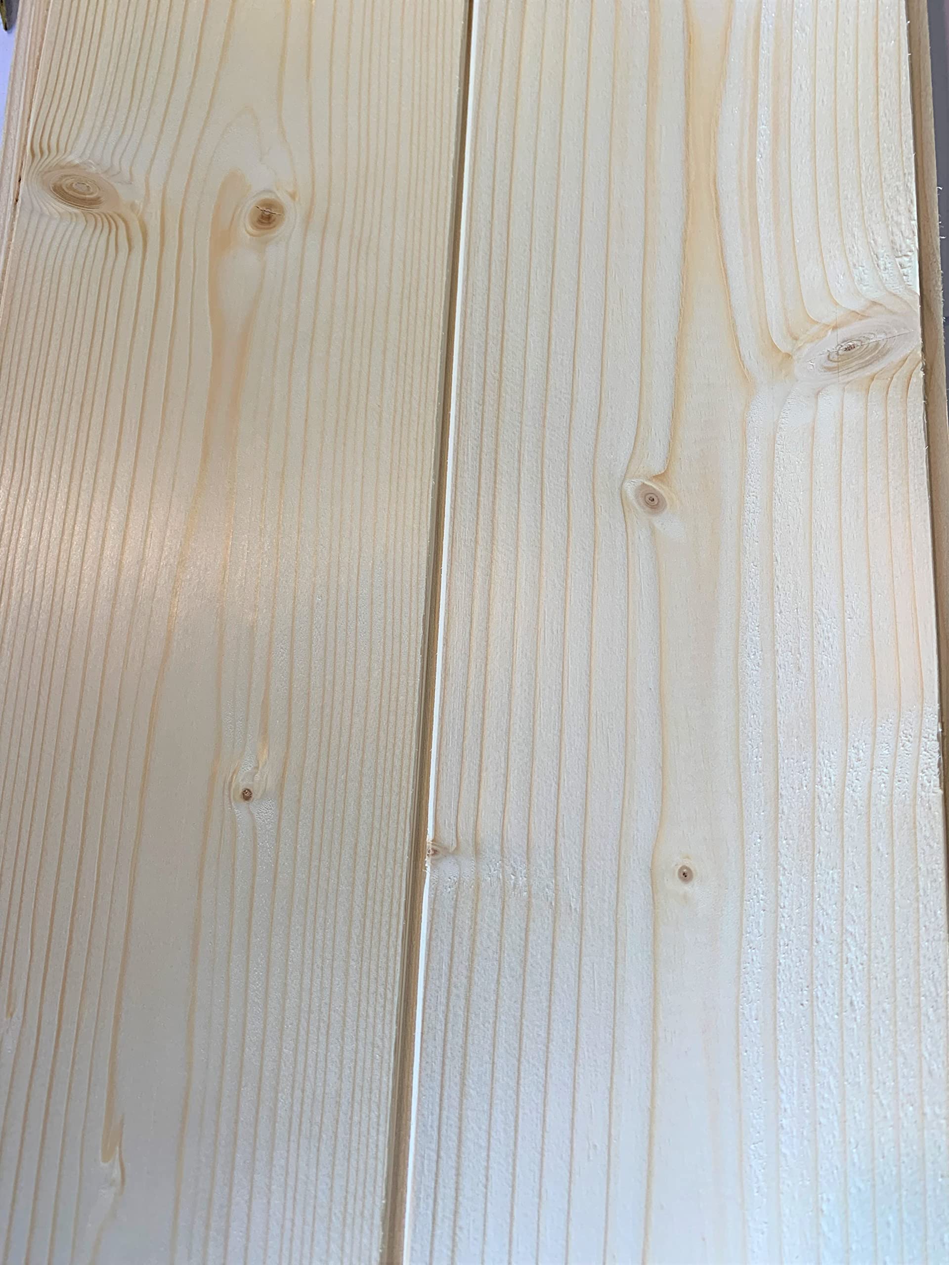 Perline in abete grezzo di 2° scelta mm.10x100x2000 pz. 10 resa mq. 1,74 (spessore cm.1 larghezza cm.10 lunghezza cm. 200)